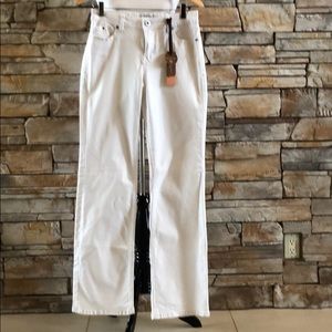 Christopher Blue white jeans